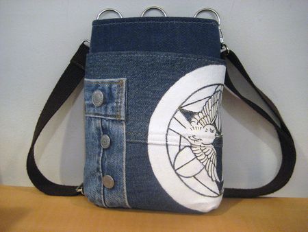 希少!!大きな手描きのぼり旗リメイクbag①オンリーワン♡武将♡和風♡日本♡鞄 希少!!大きな手描きのぼり旗リメイクbag①オンリーワン♡武将